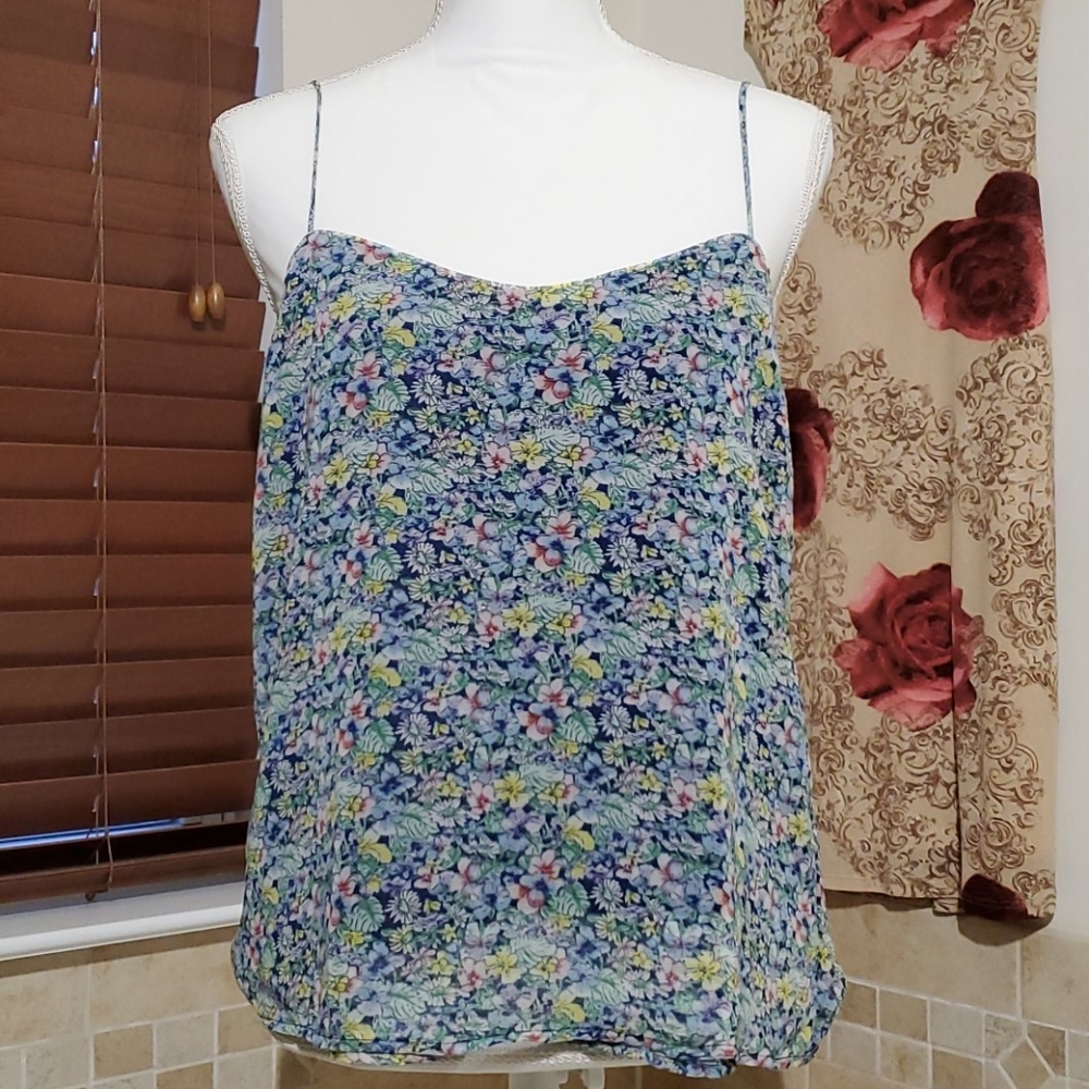 Flowy floral camisole